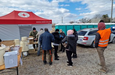 Nemocnica pomáha na hraničnom priechode Veľké Slemence.